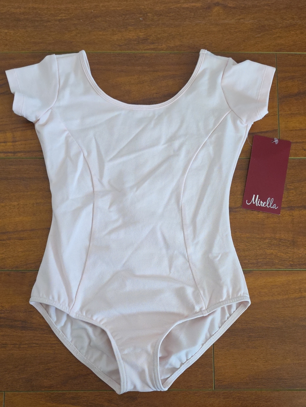Mirella Girls' Ballet Leotard in Pale Pink age 8-10